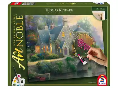 My Art Noble Premium Painting Kit - Thomas Kinkade, Lampligth Manor | Bästsäljare