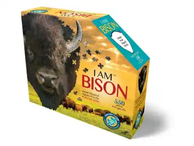 Storsäljare - Madd Capp Puzzles I am Bison (550)