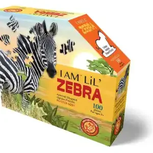 Madd Capp Puzzles I am Lil‘ Zebra (100) | Favorit hos kunderna