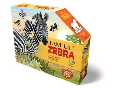 Madd Capp Puzzles I am Lil‘ Zebra (100) | Favorit hos kunderna