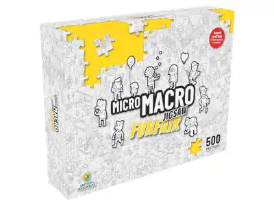 Kan beställas online - Edition Spielwiese MicroMacro Jigsaw - Funfair (500)