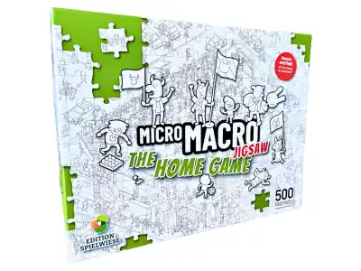 Edition Spielwiese MicroMacro Jigsaw - The Home Game (500) | Spara nu