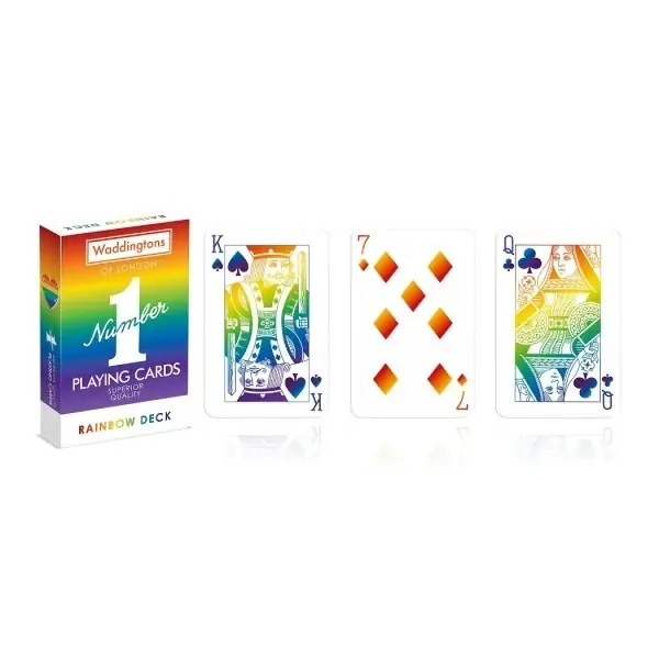 Sänkt pris - Playing Cards – Rainbow