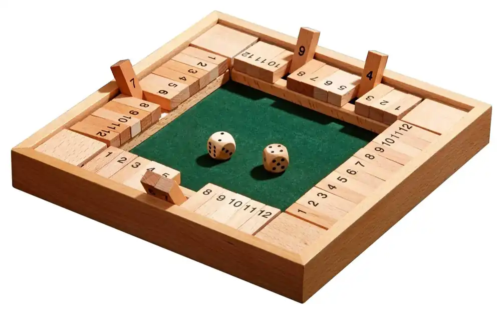 Shut The Box, 12 numbers, variant 4 (3281) | Bra pris