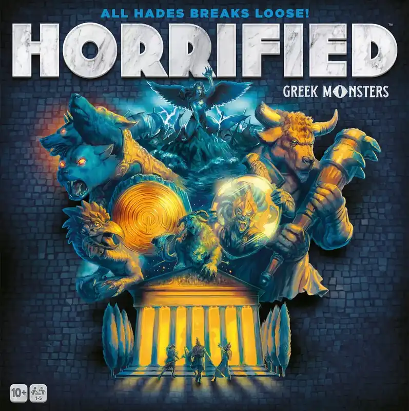 Försäljningssuccé - HORRIFIED - GREEK MONSTERS