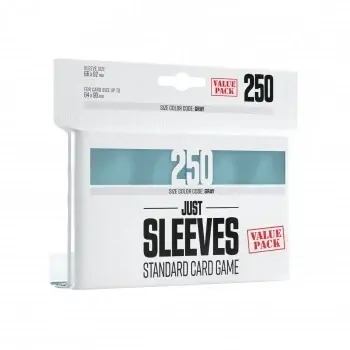 66x92 Mm Just Sleeves Value Pack Clear 250 Sleeves | Kanonerbjudande