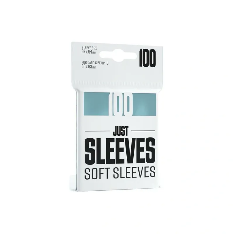 (66x92 mm) JUST SLEEVES - SOFT SLEEVES (100 SLEEVES) | Populär