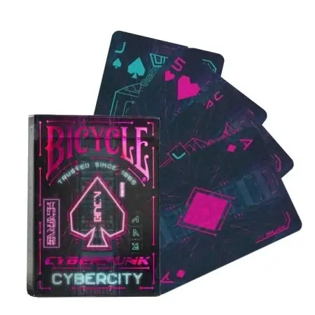 Bicycle Cyberpunk Cybercity cards - Erbjudande