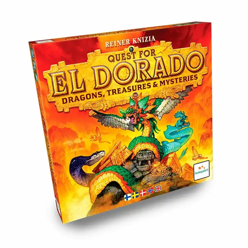 Trygg betalning - Quest for El Dorado Dragons, Treasures and Mysteries (Nordic + EN)