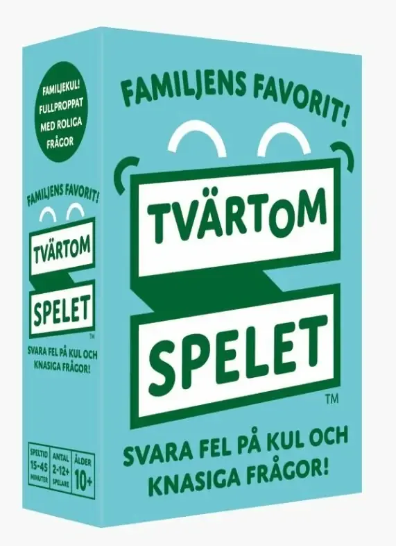 Specialerbjudande - Tvärtomspelet – Familjens favorit!
