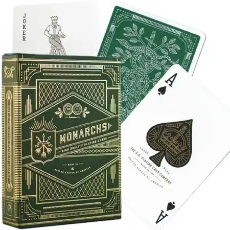 Köp online | Theory11 Monarchs Cards Green