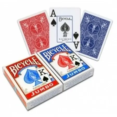 Bicycle Playing Cards (2-pack, Jumbo) - Trygg betalning