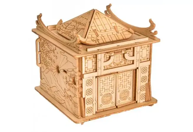 House Of The Dragon Wooden Escape Puzzle - Fabrikspris
