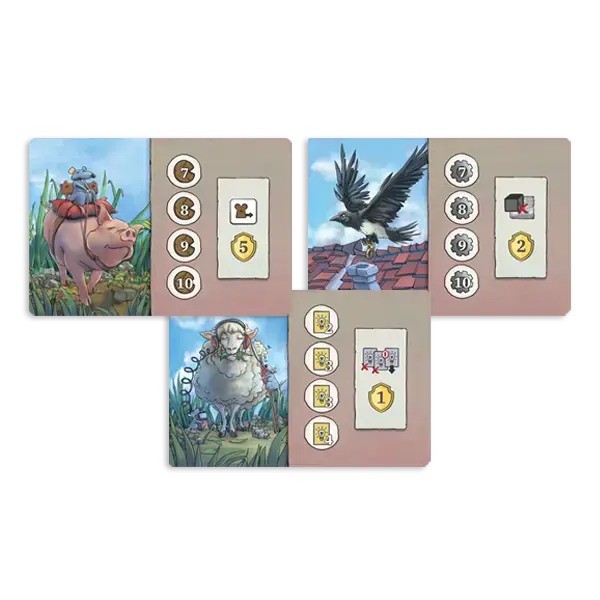 Mycket uppskattad - Rats of Wistar Objective Cards Set