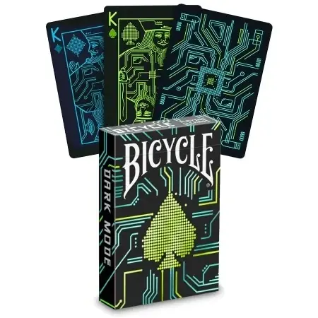 Bicycle Dark Mode Playing Cards - Specialpris