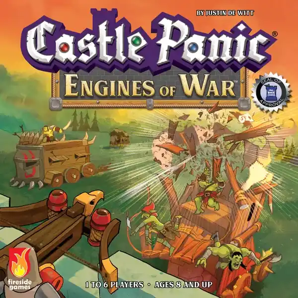 Nästan slut - Castle Panic 2nd Edition Engines of War