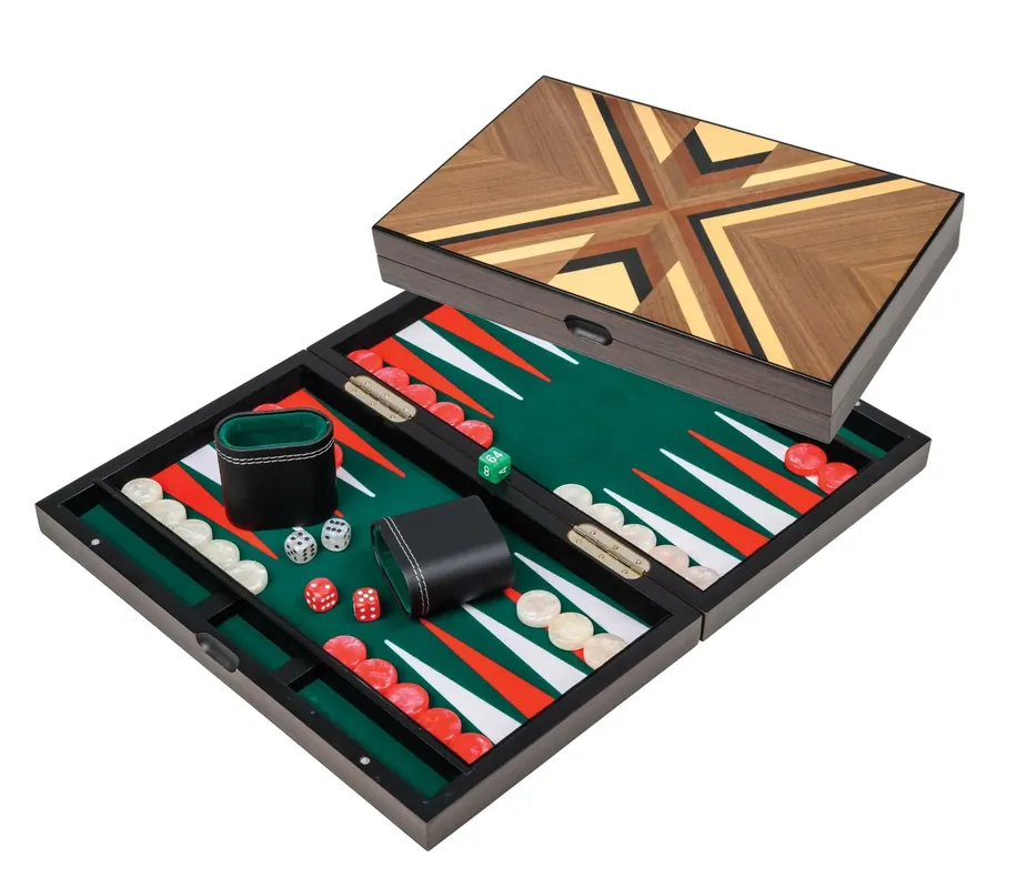 Beställ idag - Backgammon Psara Medium Felt Interior 1184 Philos