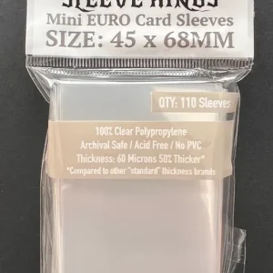 Utförsäljning - Sleeve Kings - Mini Euro Card Sleeves, 45x68mm (110)