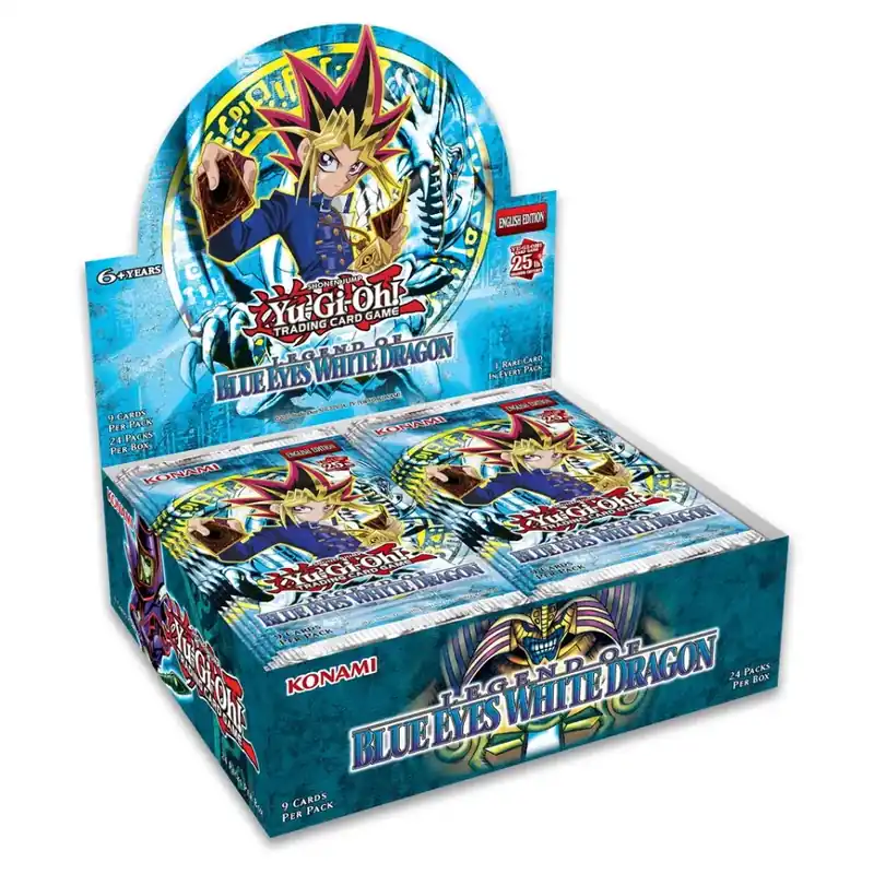 Dagens erbjudande - 25th Anniversary Edition Legend of Blue-Eyes White Dragon - Booster Display