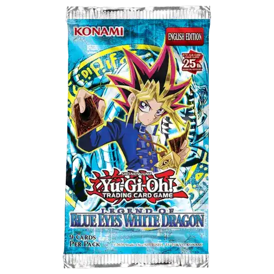 25th Anniversary Edition Blue Eyes White Dragon - Booster - Bra pris
