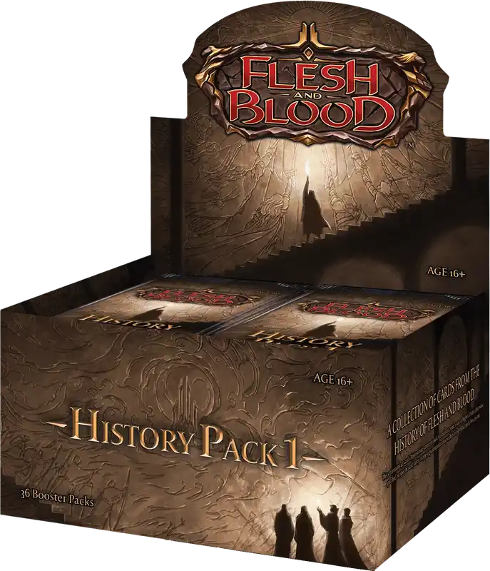 Flesh & Blood TCG - History Pack 1 Display | Bra pris just nu