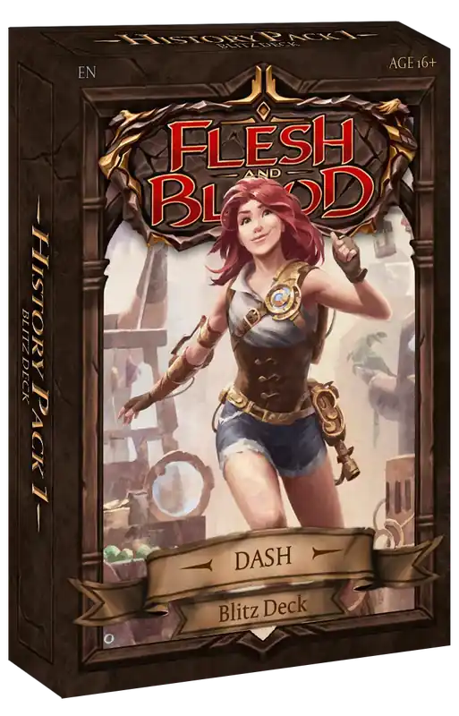 Flesh and Blood TCG History Pack 1 Blitz Deck - Dash - Kan beställas