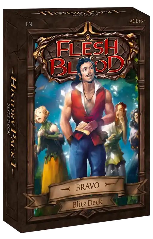 Specialpris - Flesh and Blood TCG History Pack 1 Blitz Deck - Bravo