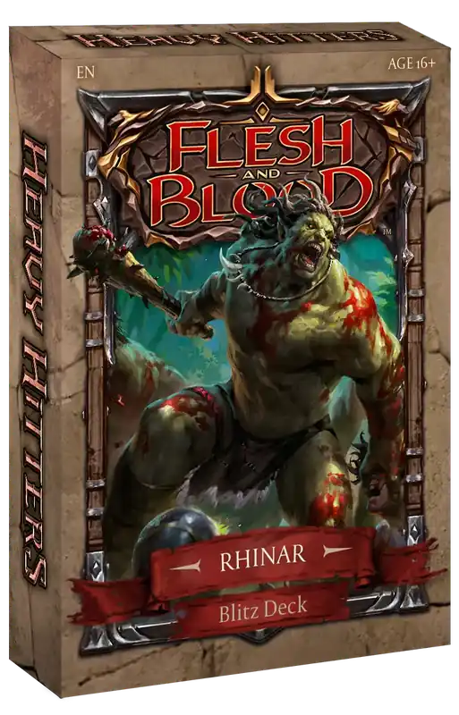 Nyhet i sortimentet | Heavy Hitters Blitz Deck - Rhinar