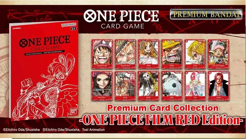 Nytt lägre pris | One Piece Card Game Premium Card Collection ONE PIECE FILM RED Edition