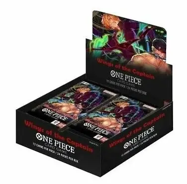 One Piece Card Game - Wings of the Captain OP06 Booster Display (24 Packs) - Trygg betalning