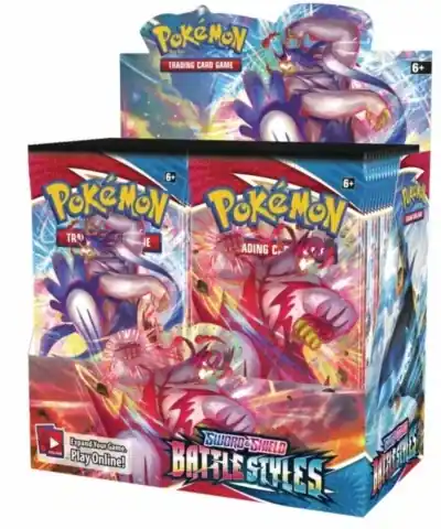 Pokémon TCG Sword & Shield - Battle Styles Booster Display (36 Boosters) - Kanonpris