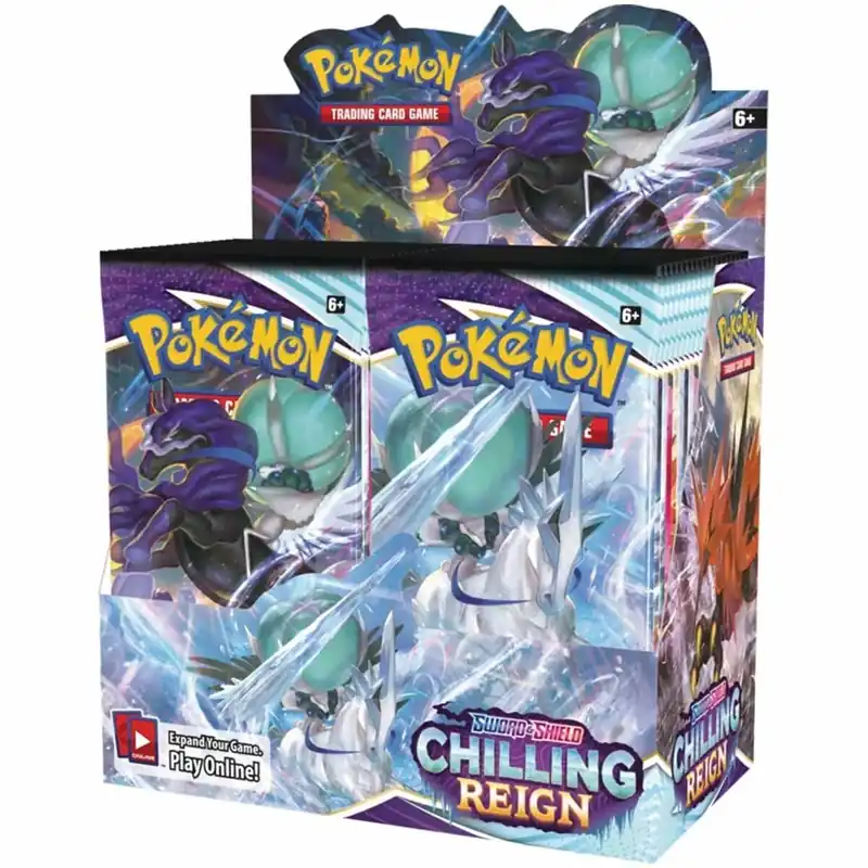 Beställ nu | Pokémon TCG Sword & Shield - Chilling Reign Booster Display (36 Boosters)