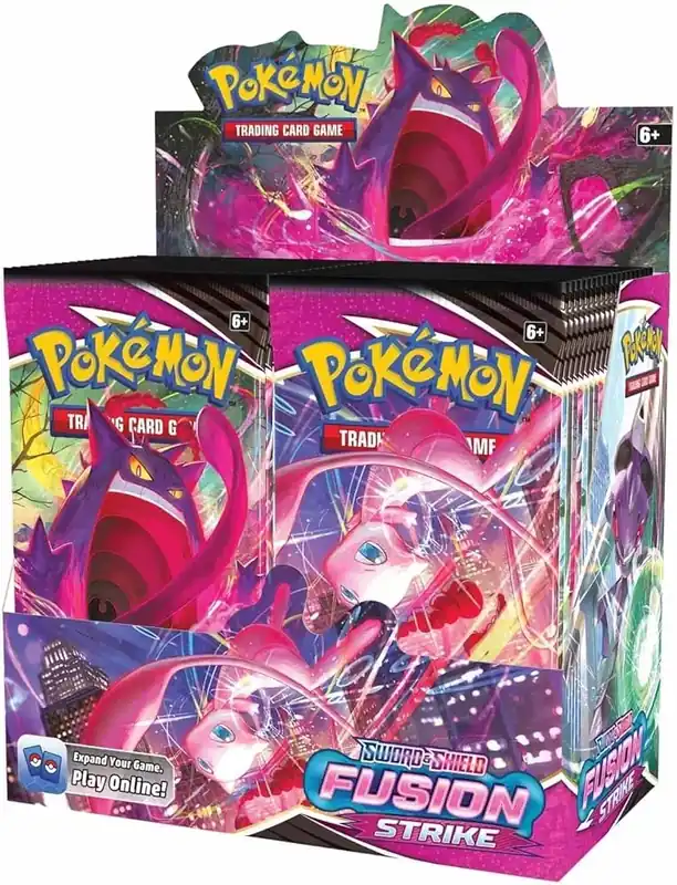 Pokémon TCG - Sword & Shield Fusion Strike Booster Display (36 Boosters) | Köp direkt