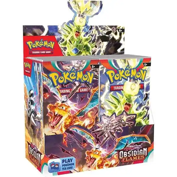 Scarlet & Violet 3 Obsidian Flames Booster Display (36 Booster) | Beställ direkt