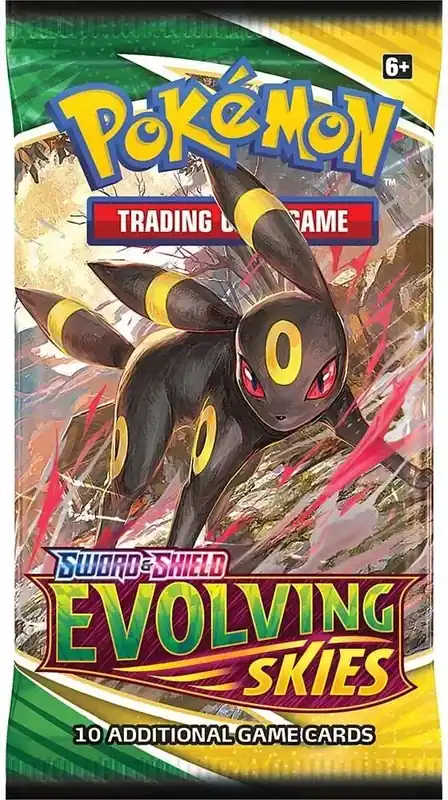 Pokémon TCG Sword & Shield - Evolving Skies Booster - Toppkvalitet