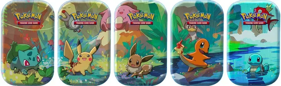 Precis tillagt | Kanto Friends Mini Tin