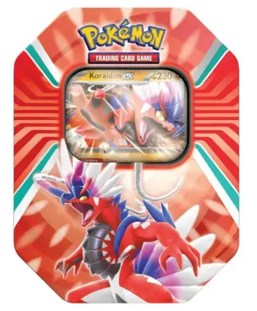 Pokémon Paldea Legends Tin - Koraidon - Rabatter