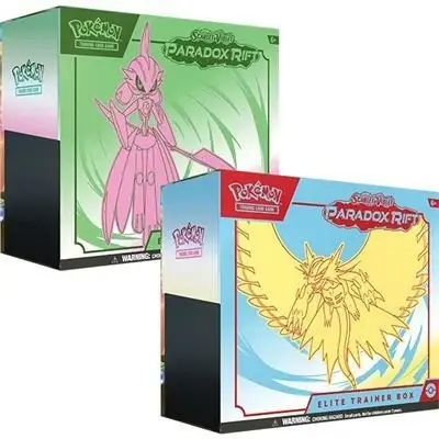 The Pokémon TCG Scarlet & Violet 4 - Paradox Rift Elite Trainer Box - Få kvar i lager