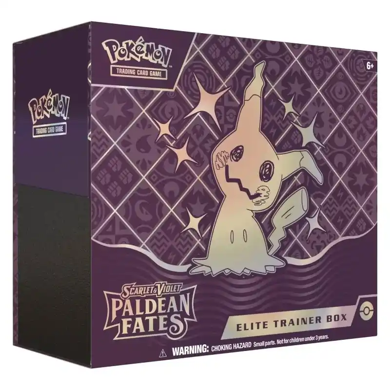 Pokémon TCG Scarlet & Violet - Paldean Fates Elite Trainer Box | Skynda dig