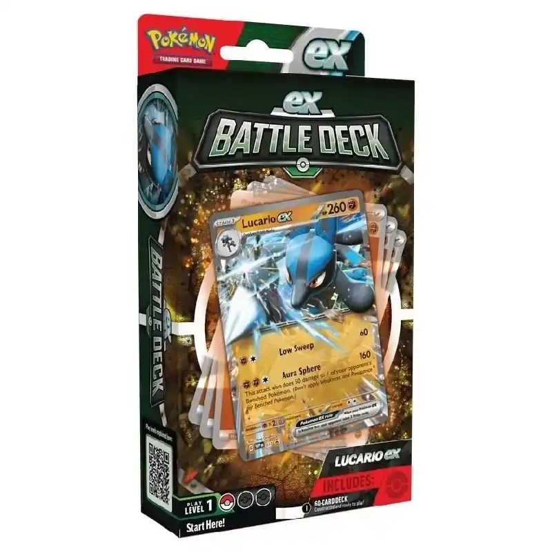 Lägg i varukorg - The Pokémon TCG Lucario ex Battle Deck
