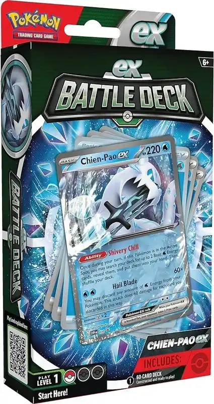 The Pokémon TCG Chien-Pao ex Battle Deck | Direkt från tillverkaren
