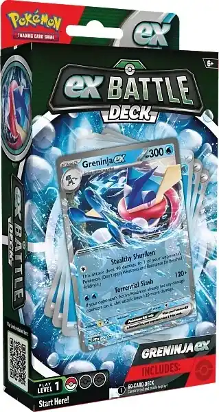 The Pokémon TCG Greninja ex Battle Deck | Säker betalning