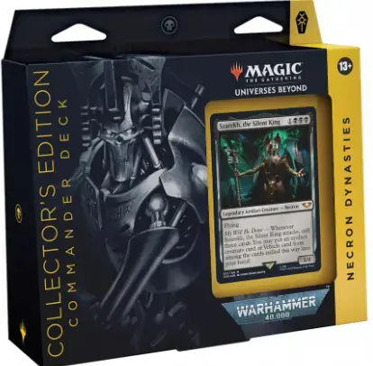 Beställ nu | Warhammer 40.000 Premium Commander Deck - Necron Dynasties