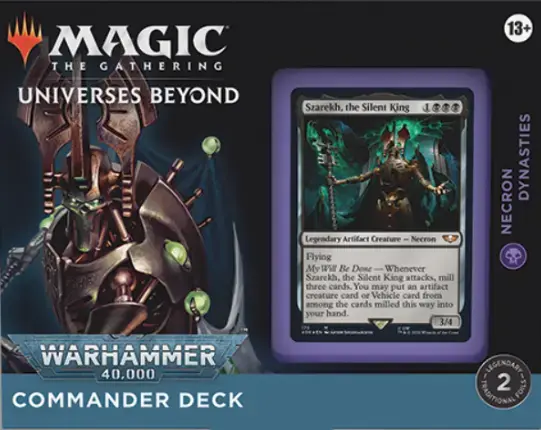 Warhammer 40.000 Commander Deck - Necron Dynasties - Finns att beställa
