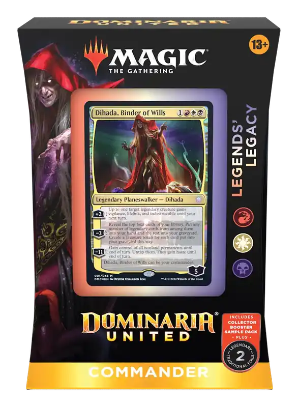 Beställ nu - Dominaria United Commander deck Legends‘ Legacy