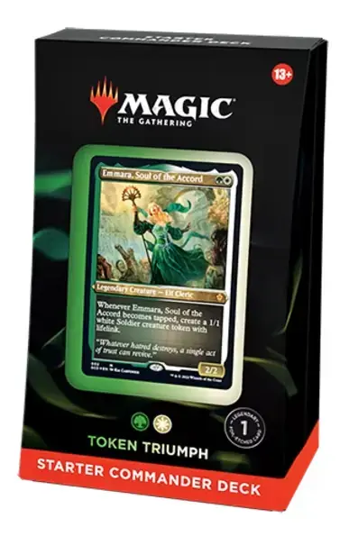 Magic the Gathering Starter Commander Deck - Token Triumph - Missa inte erbjudandet
