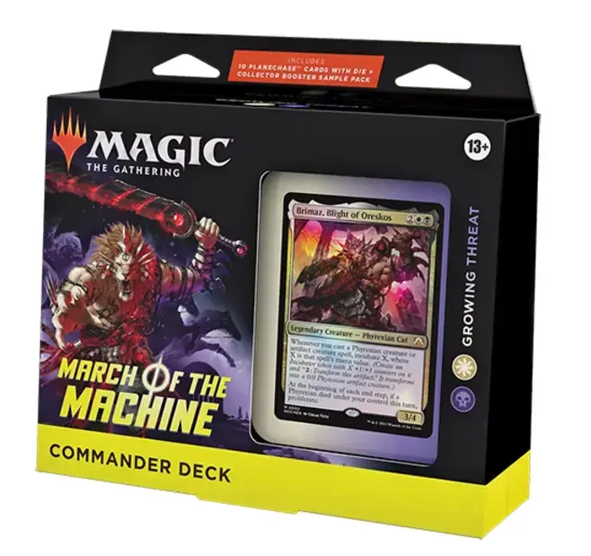 March of the Machine Commander Deck - Growing Threat | Kan beställas