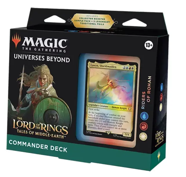 Fyndpris - The Lord of the Rings Tales of Middle-earth Commander Deck - Riders of Rohan