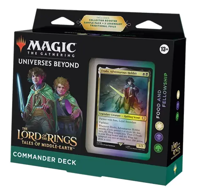 The Lord of the Rings Tales of Middle-earth Commander Deck - Food and Fellowship | Gratis retur