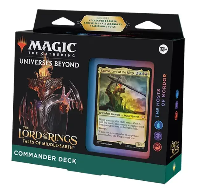 The Lord of the Rings Tales of Middle-earth Commander Deck - The Hosts of Mordor | Lägg i varukorg